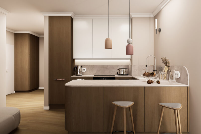 Mieszkanie soft modern